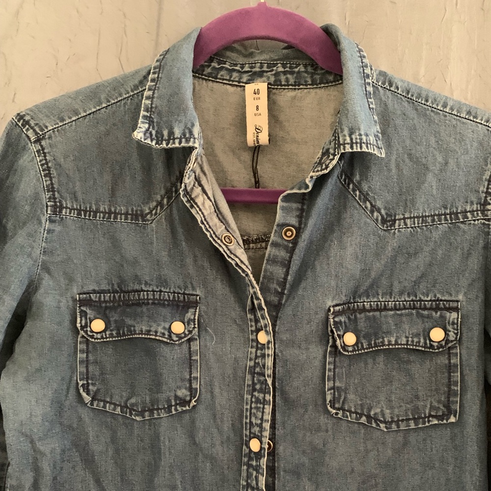 Denim shirt